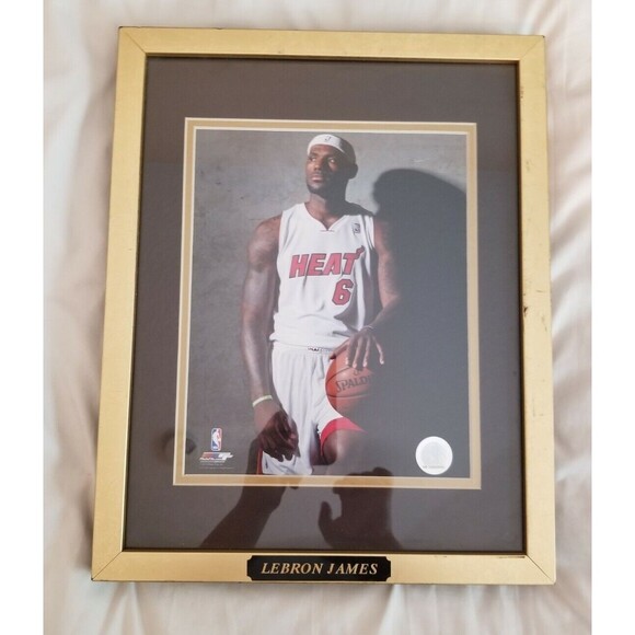 Lebron James 2013 Miami Heat Framed Photo Print - Picture 3 of 8